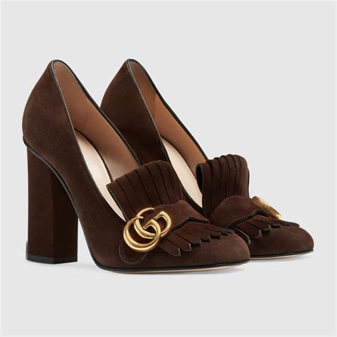 gucci black suede pumps|Gucci pumps nordstrom.